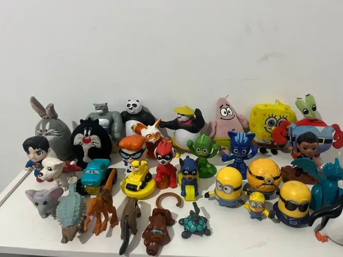 Coleção brinquedos Mc Donalds
