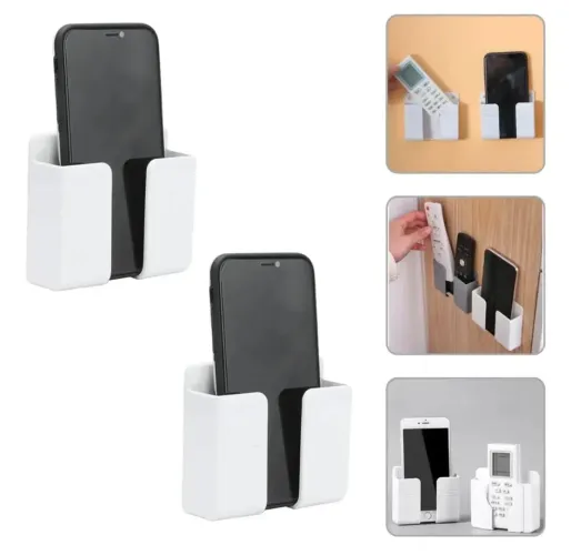 Suporte apoio de parede para controle de tv ou celular