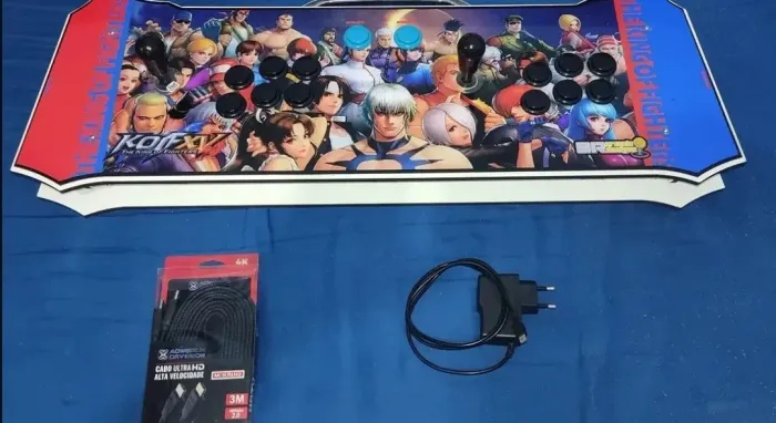 Arcade Duplo Fliperama Portátil MultiJogos 