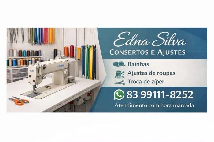 Costureira  de Concerto e ajustes
