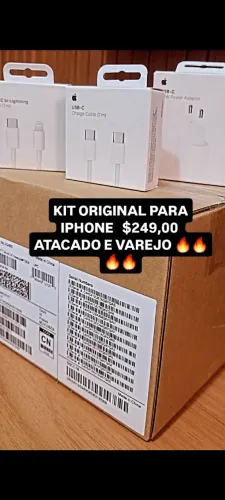 KIT 100% ORIGINAL PARA IPHONE
