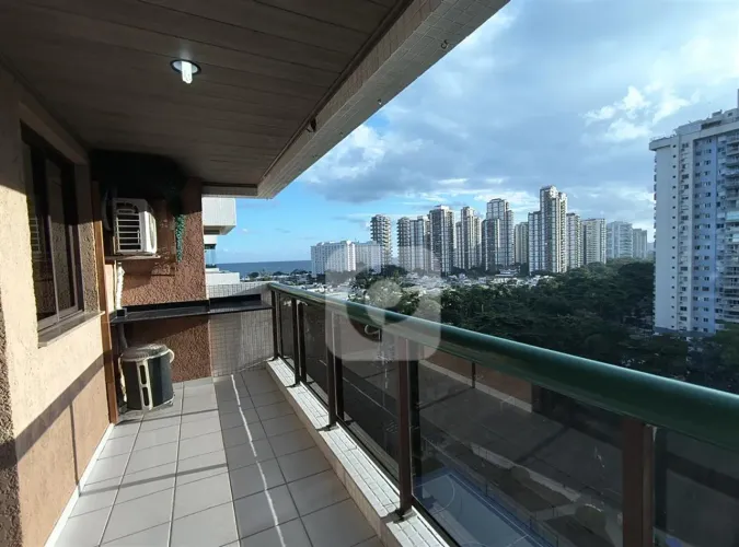 Via Barra | Coluna Privilegiada | Andar Alto | Vista Livre Permanente