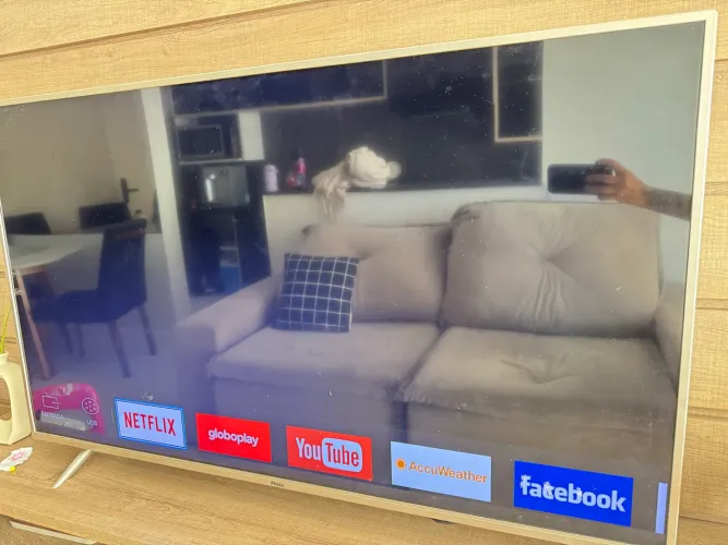 TV SMART 4K PHILCO 55 POLEGADAS