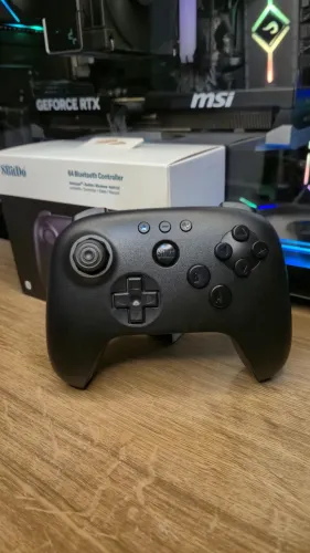 Controle 8Bitdo N64 - Nintendo Switch PC e Android - Novo