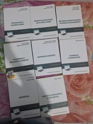 Coleção livros matemática Profmat