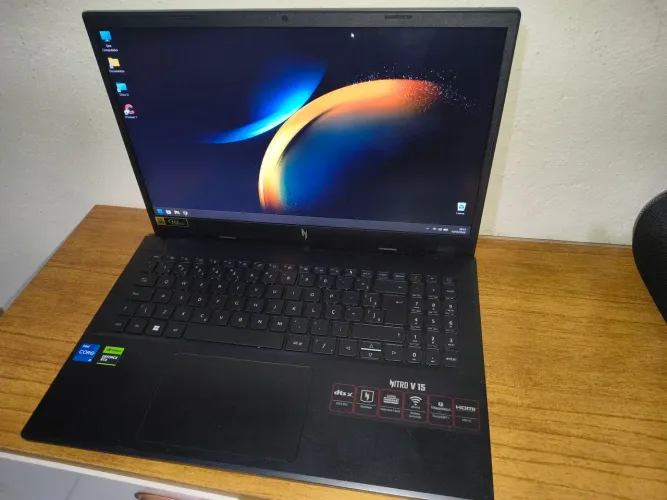 Notebook Gamer Acer NITRO V15 24GB RAM I5 NVIDIA 3050 6gb