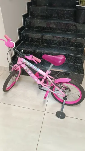 Bicicleta infantil aro16 com rodinha