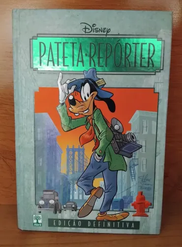 Livro Pateta Repórter Disney