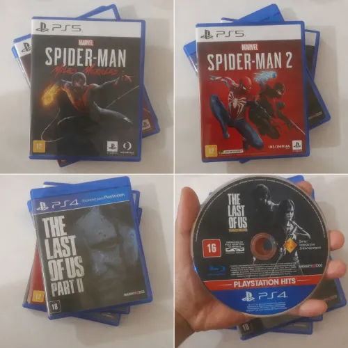 Jogos ps5 e ps4