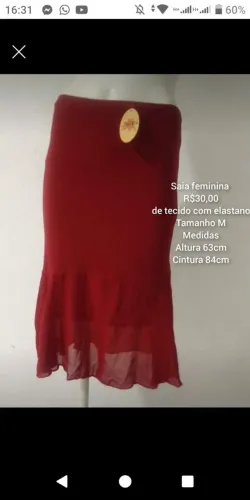 Saia feminina 