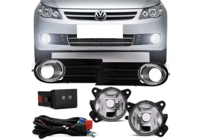 Instalação Farol Auxiliar Milha Volkswagen Gol Voyage Geração 5 Padrão Original