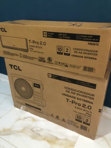 CENTRAL DE AR TCL INVERTER 9 MIL BTU.