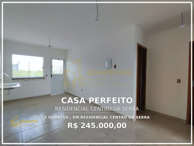 Residencial Centro da Serra: Sua nova casa com 2 quartos e financiamento facilitado!