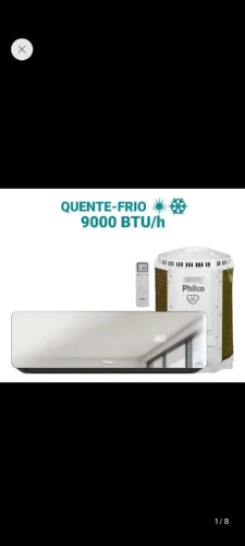 Ar-condicionado Philco 9000 R$ 800