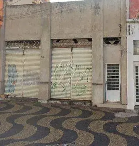 Salão com 55m² e casa ao fundo para alugar no Centro Marília/SP