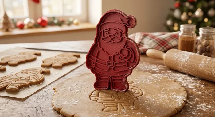Cortadores e Moldes de Biscoito Natalino 3D - Atacado e Varejo