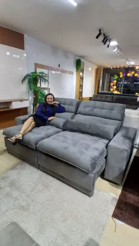 Sofa Retratil e reclinável em promoção ? a pronta entrega