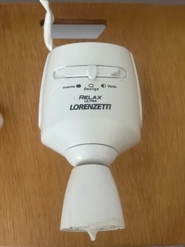 Ducha Relax 220V 5500W, Lorenzetti, 7540110, Branco, Pequeno