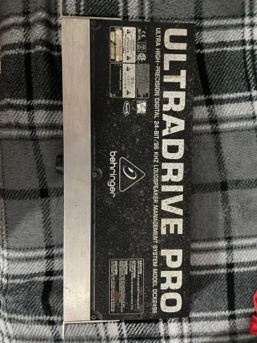 processador behringer ultra drive pro