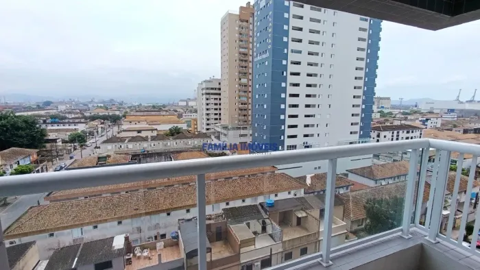 Apartamento a venda novo 1 quarto Lazer Macuco Santos SP