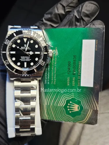 Rolex Submariner No Date VSF Super C + caixa 2026 cartão nfc número de série