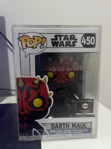Funko pop star wars darth maul 450 com case protetora - EXCLUSIVO