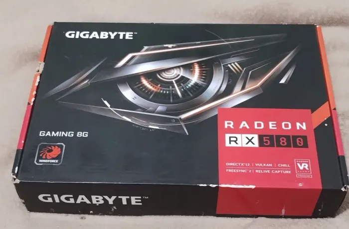 Placa de vídeo RX 580