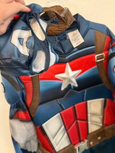 Fantasia Capital América original Disney tamanho 13 