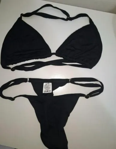 Biquíni Marquinha Perfeita Preto Tam P
