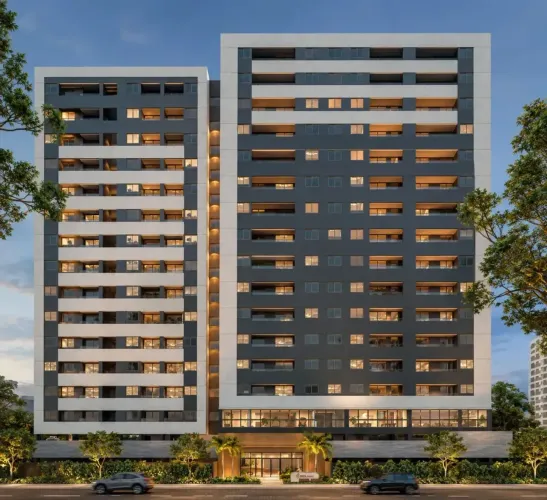 Edf. Gran Parc Dumont | 3 quartos (1 ou 2 suites) | Gabriel Bacelar | BOA VIAGEM