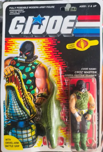 GI JOE/ COMANDOS EM AÇÃO/CROC MASTER