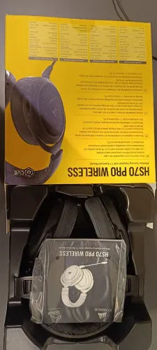 Headset Sem Fio Corsair HS70 Pro Wireless - Bateria Nova (Ler Descrição)