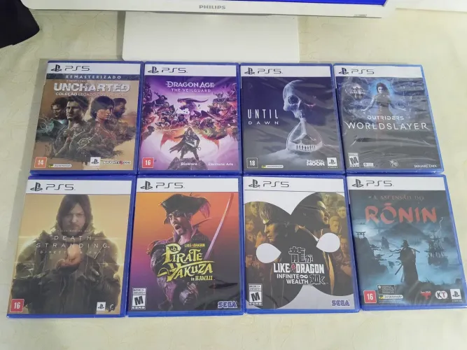 LOTE DE JOGOS DE PS5 LACRADOS 