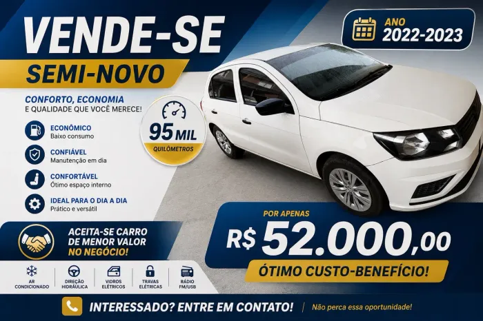 Volkswagen Gol Geração VII 1.0 12V Flex Mec. 4P 2023