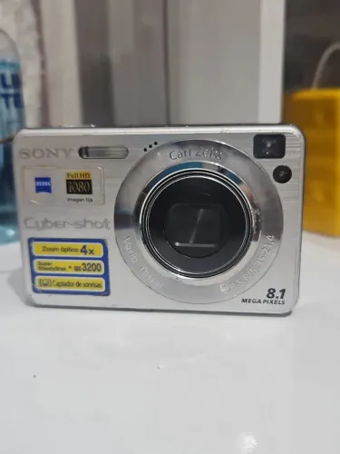 Sony Cyber-shot DSC-W130 8.1MP Original + Bateria + Cartão de Memória