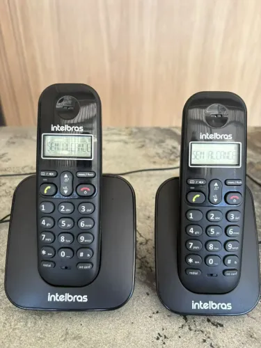 Ramal com dois telefones sem fio INTELBRAS