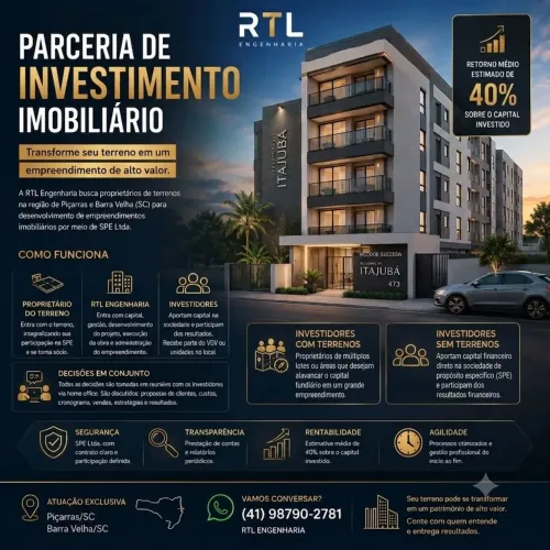 Parcerias aptos balneário Piçarras e itajuba