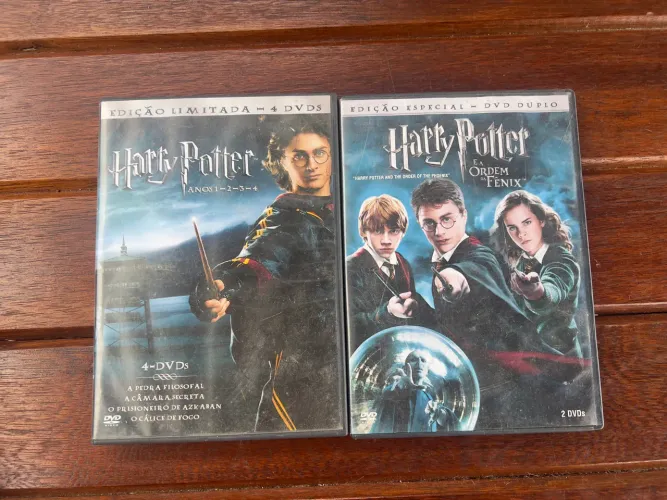 Box Dvd Filme 1,2,3,4 e Filme 5 separado