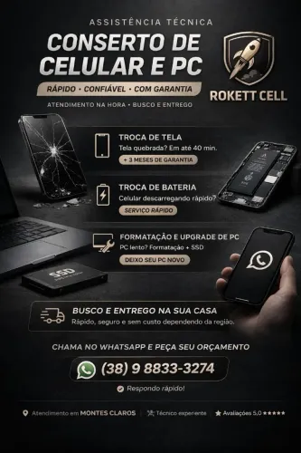 Assistência Técnica em Celulares e Notebook's