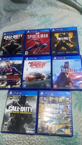 Vendo jogos ps4