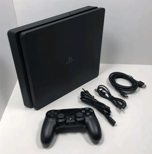 Playstation 4 Slim Completo!! (Aceito Cartão)