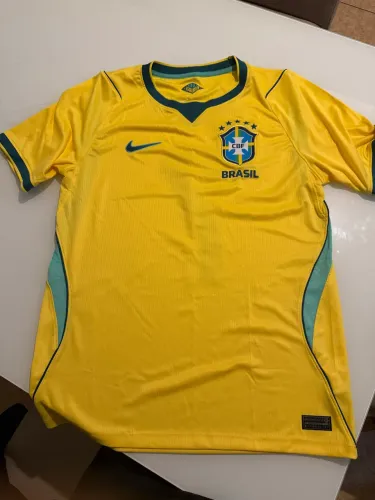 CAMISETA DO BRASIL OFICIAL PERSONALIZADA COM NOME MATHEUS NÚMERO 7