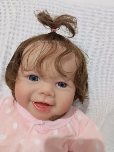 Bebê reborn 50 cm importado