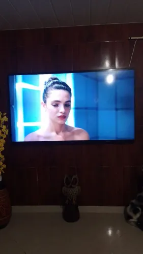 TV Samsung 4k 75 Polegadas Muito Conservada.