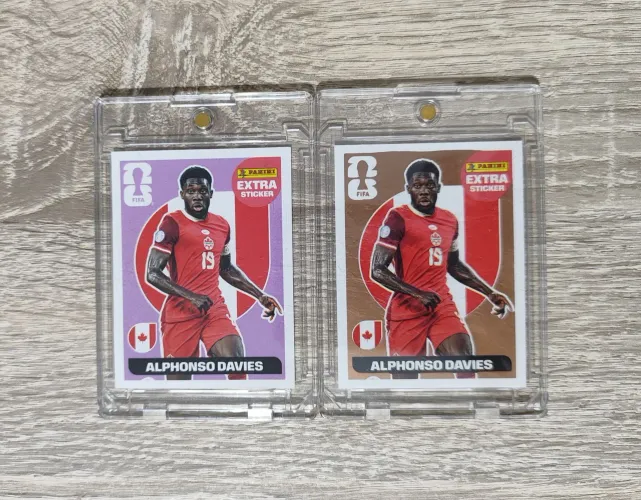 Figurinhas Legend Alfonso Davies - kit 2
