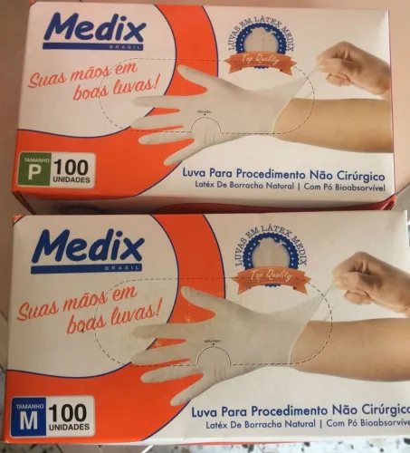 Luvas Latex 