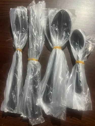 Faqueiro 24 Peças Lyor Positano De Aço Inox Preto
