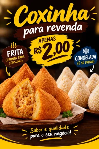Coxinha para revenda
