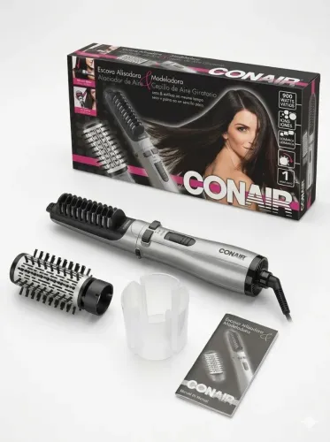 Escova Rotativa Conair Polishop 900W - Semi-nova na Caixa (Completa)