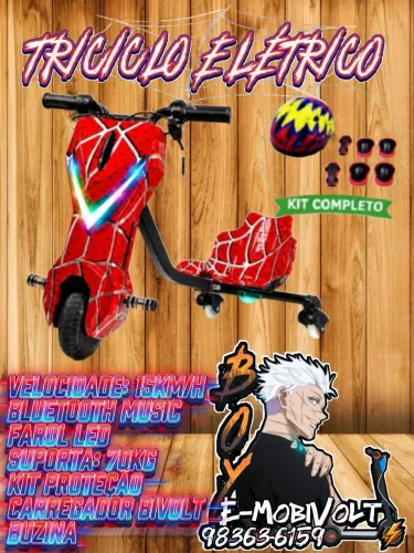 Triciclo Elétrico